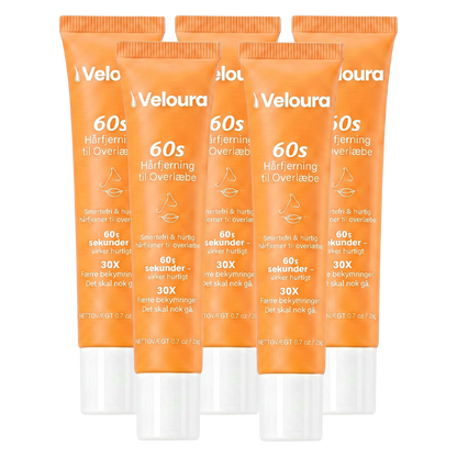 Veloura™ | Fjern uønsket ansiktshår på bare 60 sekunder!