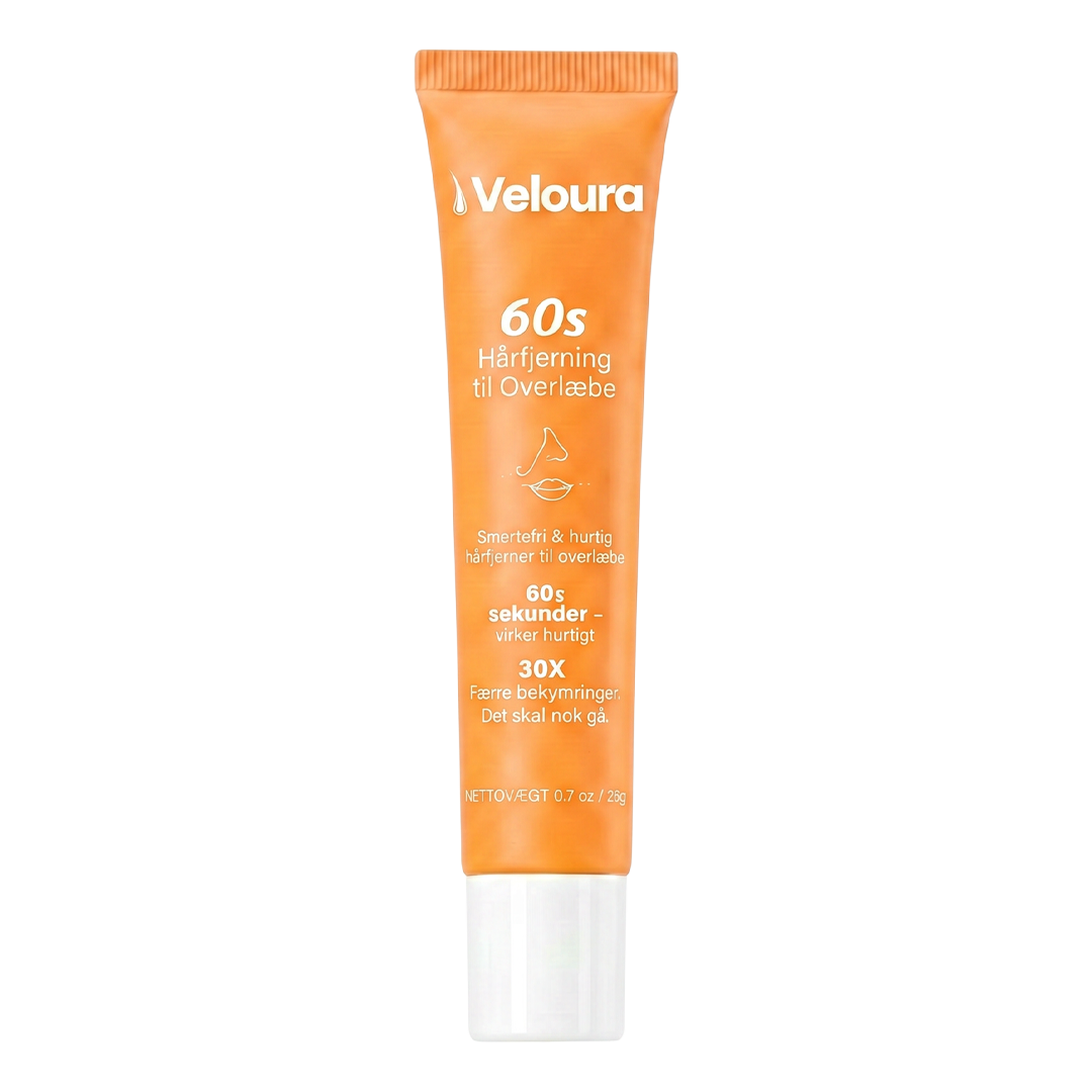 Veloura™ | Fjern uønsket ansiktshår på bare 60 sekunder!