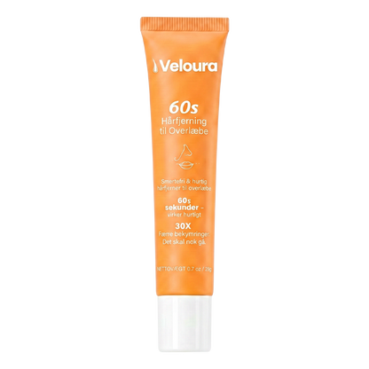 Veloura™ | Fjern uønsket ansiktshår på bare 60 sekunder!