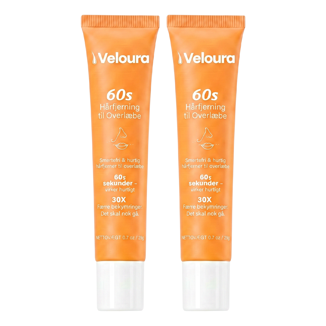 Veloura™ | Fjern uønsket ansiktshår på bare 60 sekunder!