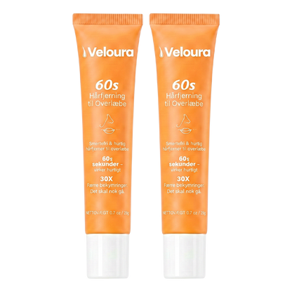 Veloura™ | Fjern uønsket ansiktshår på bare 60 sekunder!
