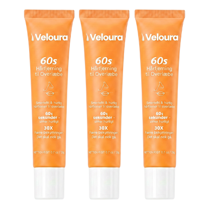 Veloura™ | Fjern uønsket ansiktshår på bare 60 sekunder!